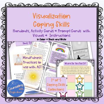 Preview of Visualization Coping Skills - Mindfulness through Imagination