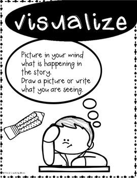 Visualization: Graphic Organizers and Writing Prompt by Great Teaching ...