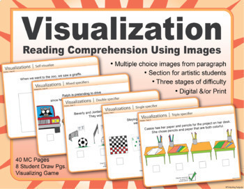 Preview of Visualization | Simple Reading or Listening Comprehension | Digital & Print