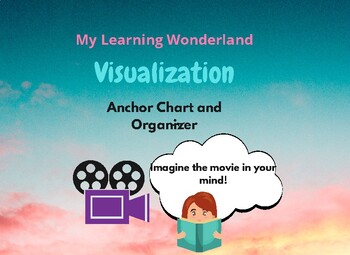 Preview of Visualization Strategies Anchor Chart and Organizer- Distance Learning Resources