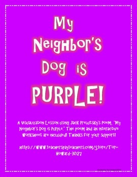 Preview of Visualization Strategy-My Neighbor's Dog is Purple