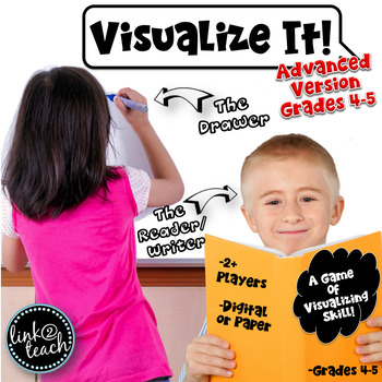 Preview of Visualize It! Game Common Core Aligned Writing & Reading Standard Practice