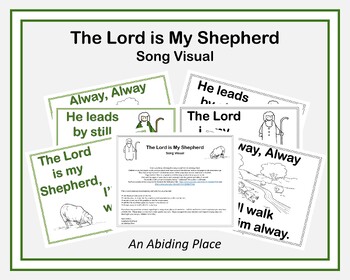 Preview of Visualized Songs--The Lord is My Shepherd