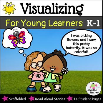 Preview of Visualizing Activities for Young Learners Distance Learning Worksheets