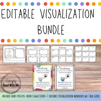Preview of Visualizing Comprehension Bundle (Editable!)