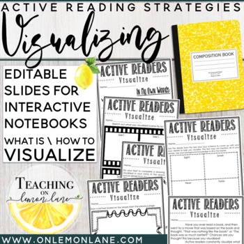 Preview of Visualizing / Guided Reading / What Good Readers Do * Editable * Any Text