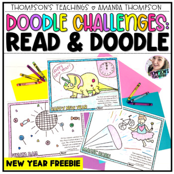 Preview of Visualizing | Mental Image | New Years Reading Comprehension FREEBIE