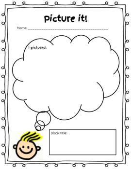 Preview of Visualizing a Story Worksheet