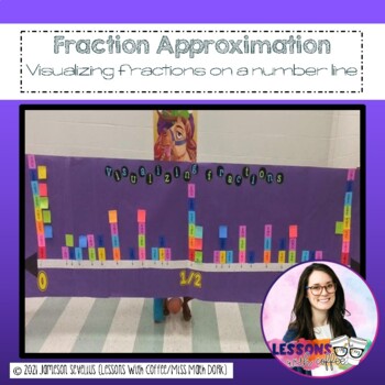 Preview of Visualizing and Approximating Fractions on a Number Line 