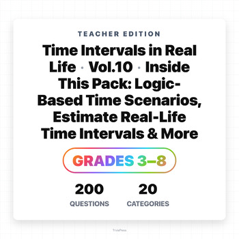 Preview of Visualizing time on a clock time intervals visualize clock - Daily Routine Math