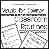Visuals for Common Classroom Routines