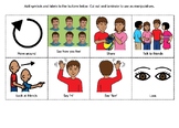 Visuals for Directions and Social Skills