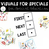 Visuals for Specials for Special Education