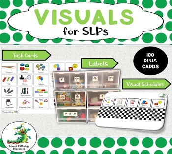 Preview of Visual Schedules for Speech Therapy