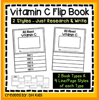 Preview of Vitamin C Report, Research Project, Vitamins, Health Supplements