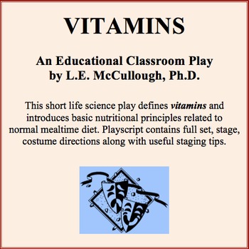 Preview of Vitamins! - A Life Science Play