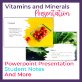 Vitamins and Minerals Powerpoint