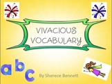 Vivacious Vocabulary- Synonyms and Antonyms Powerpoint and