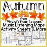 Vivaldi's Autumn Music Listening Activity Sheets and Maps 