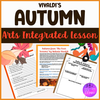 Preview of Vivaldi's Autumn Musical Lesson, Activities & Worksheets