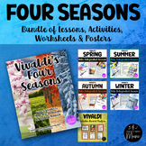 Vivaldi's Four Seasons Bundle Music Lessons, Activities, W