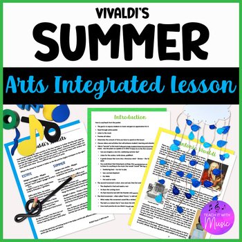 Preview of Vivaldi's Summer Musical Lesson, Activities & Worksheets
