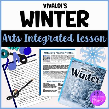 Preview of Vivaldi's Winter Musical Lesson, Activities & Worksheets