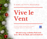 Vive le Vent - Song Activity Resource