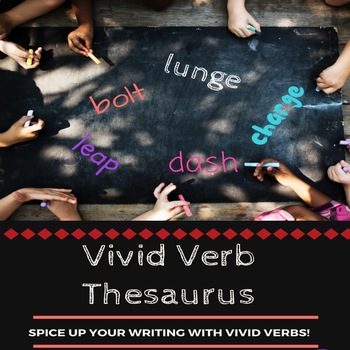 Preview of Vivid Verb Thesaurus