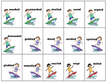 Vivid Verbs - Word Choice Writing/Literacy Center by SunnyDays | TpT