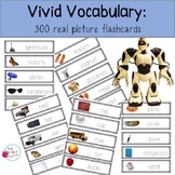 Vivid Vocab: 300 real Picture Flashcards for Special Needs