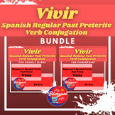 Vivir - Spanish Regular -IR Past Preterite tense Verb Conj
