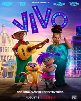 Preview of Vivo Movie Guide Questions & Activities in English | Cuban American Film