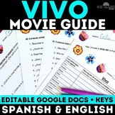 Vivo Spanish Class movie guide English & Spanish + Keys - 