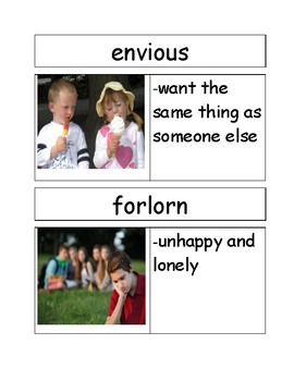 Preview of Vocab Cards for The Popcorn Dragon by Jane Thayer (Text Talk Book 19 Set A)