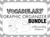 Vocab Graphic Organizer Bundle