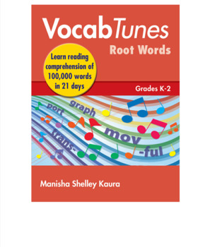 Preview of Vocab Tunes English Vocabulary Building & Comprehension Program K to 2nd Grade