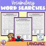 Vocab Word Searches: Opposites, synonyms, categories, part