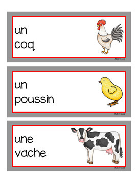 Vocabulaire À la ferme (Down The Farm Vocabulary) by Manon Rodrigue