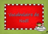 Vocabulaire de Noël - Boom Cards - FRANÇAiS