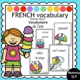 Vocabulaire de l’été - FRENCH summer vocabulary