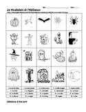 Vocabulaire de l'Halloween et les prepositions