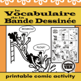 Vocabulaire de la bande dessinée: French Comics Vocabulary