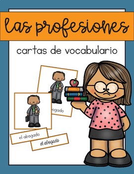 Preview of Vocabulario de las profesiones /  Professions Vocab in Spanish