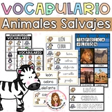 Vocabulario Animales salvajes / Wild animals vocabulary. W