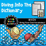 Dictionary Skills - Graphic Organizers, Games, and More!