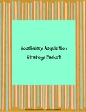 Vocabulary Acquisition Strategy Packet