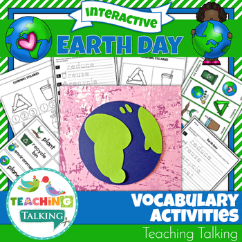 Preview of Earth Day  Speech Therapy Vocabulary Activities