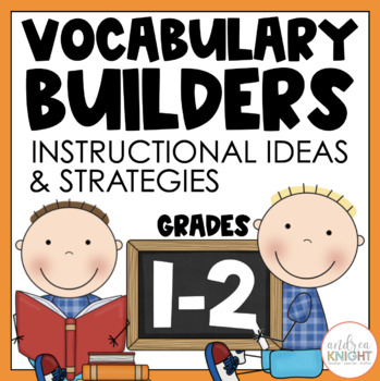Preview of Vocabulary Activities - Graphic Organizers, Strategies, and Games - Grades 1-2