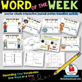 Vocabulary Activities | Language Arts Skills | Word of the Week